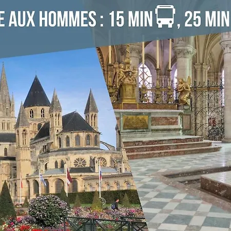 Belle Vaucelles • Rénové Et Design • Parking, Wifi Caen