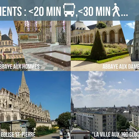 Appartamento Belle Vaucelles • Rénové Et Design • Parking, Wifi