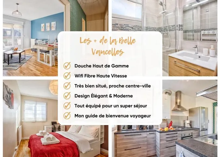 Belle Vaucelles • Rénové Et Design • Parking, Wifi Caen