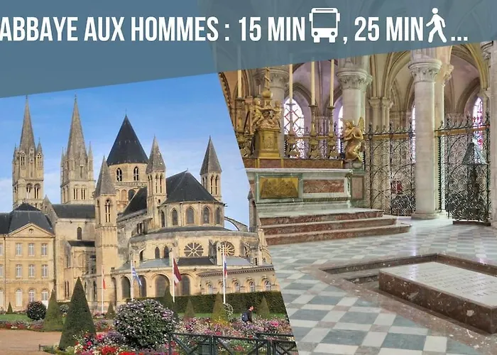 Belle Vaucelles • Rénové Et Design • Parking, Wifi Caen